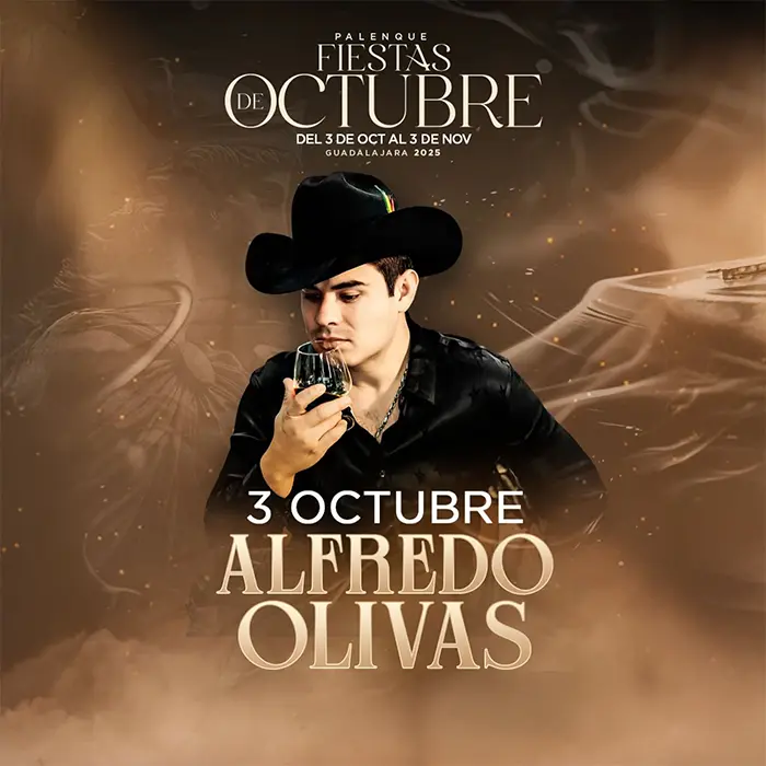 Alfredo Olivas Palenque Fiestas de Octubre
