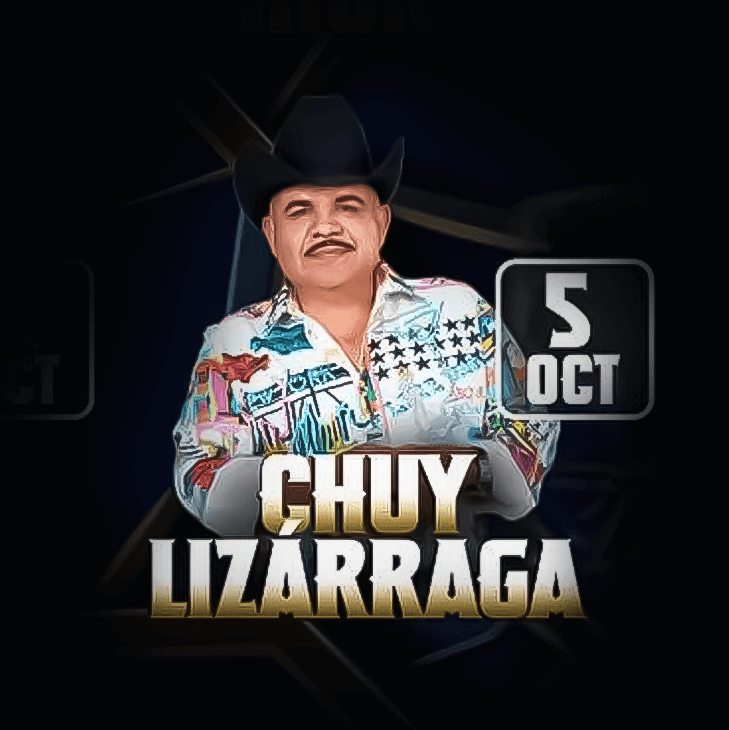 boletos Chuy Lizarraga Palenque Fiestas de Octubre 2024