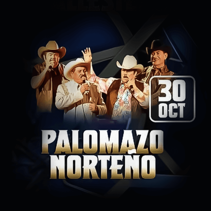 boletos Palomazo Norteño Palenque Fiestas de Octubre 2024